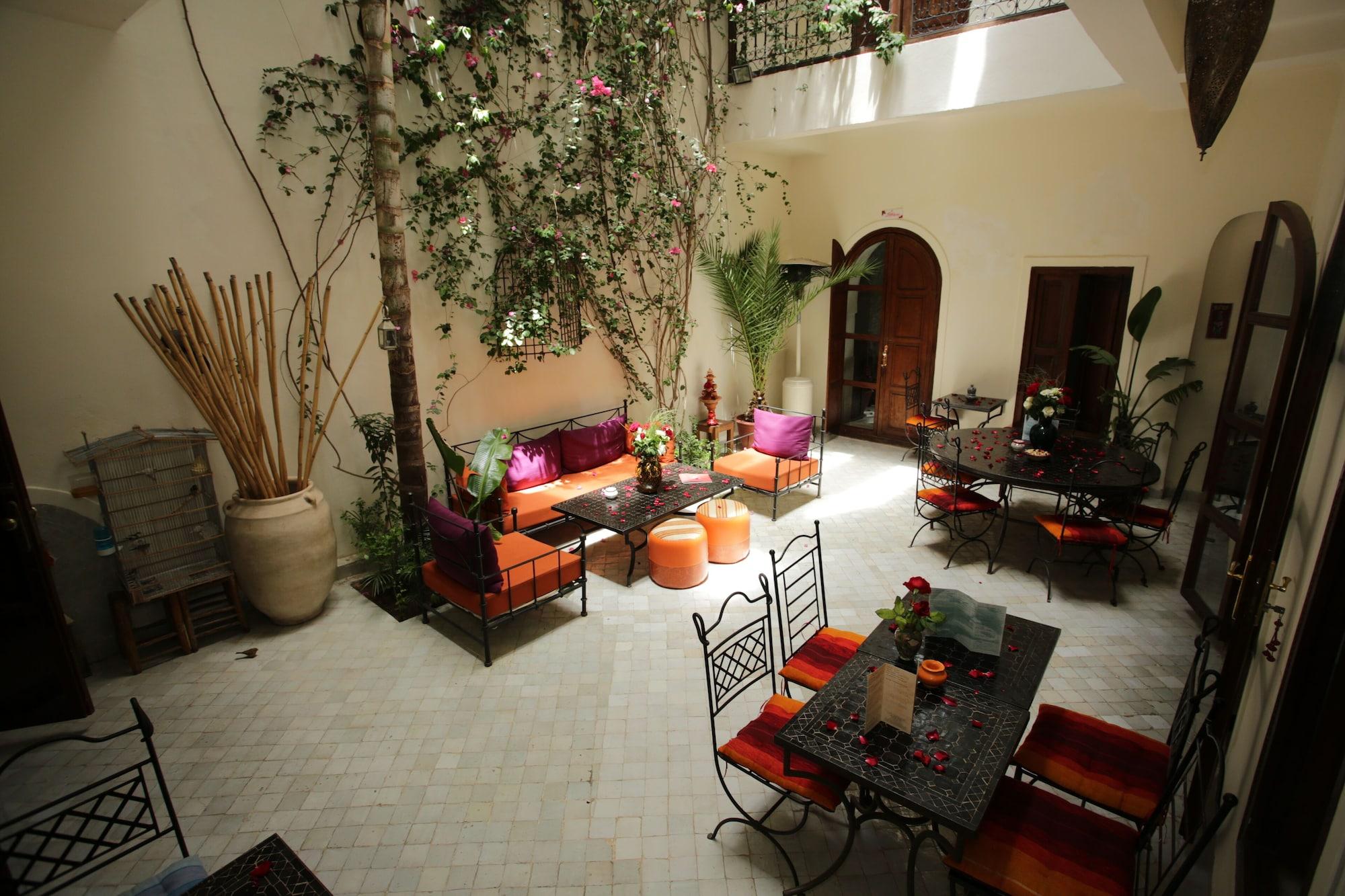 Riad White Flowers Marrakesh Eksteriør billede