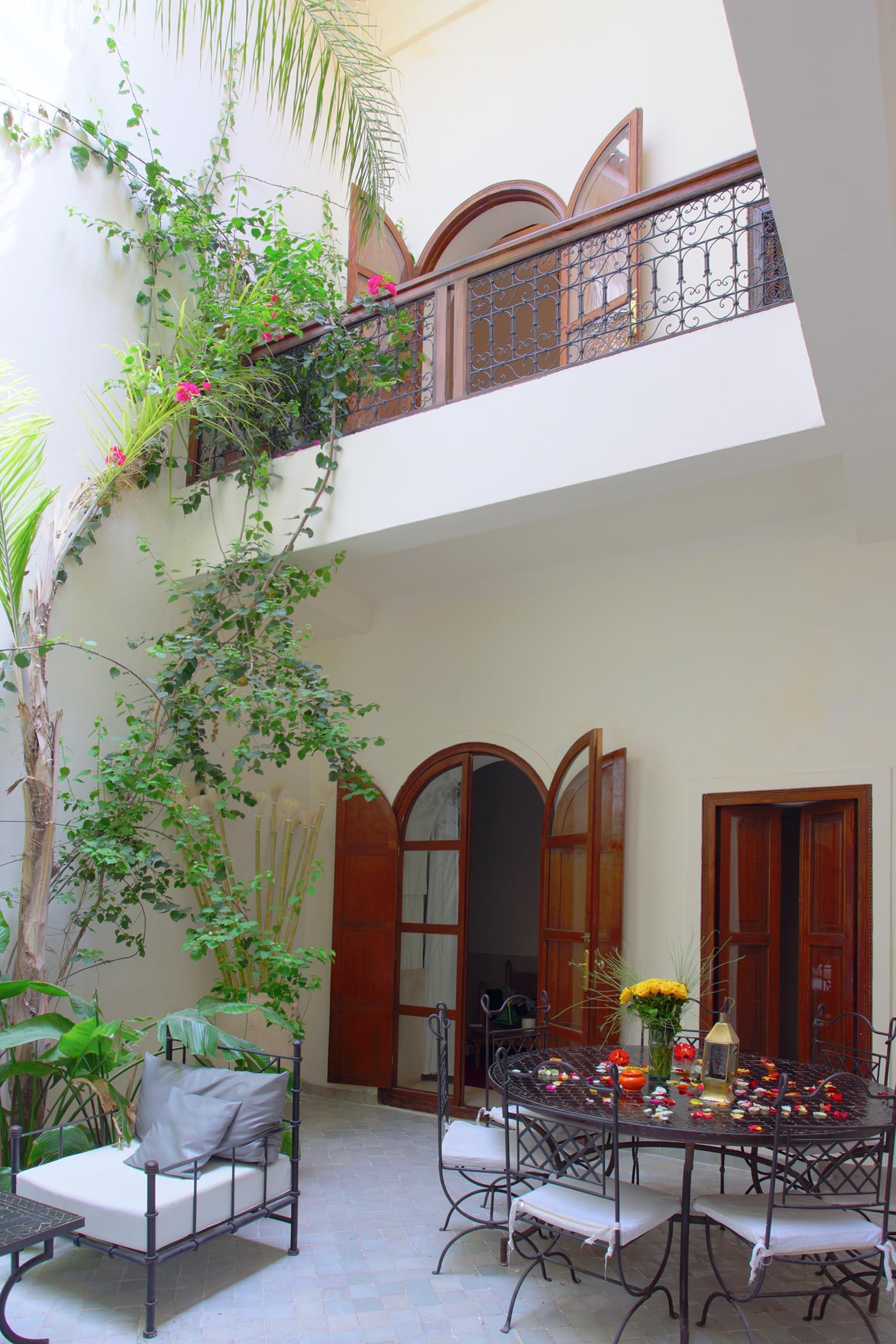 Riad White Flowers Marrakesh Eksteriør billede