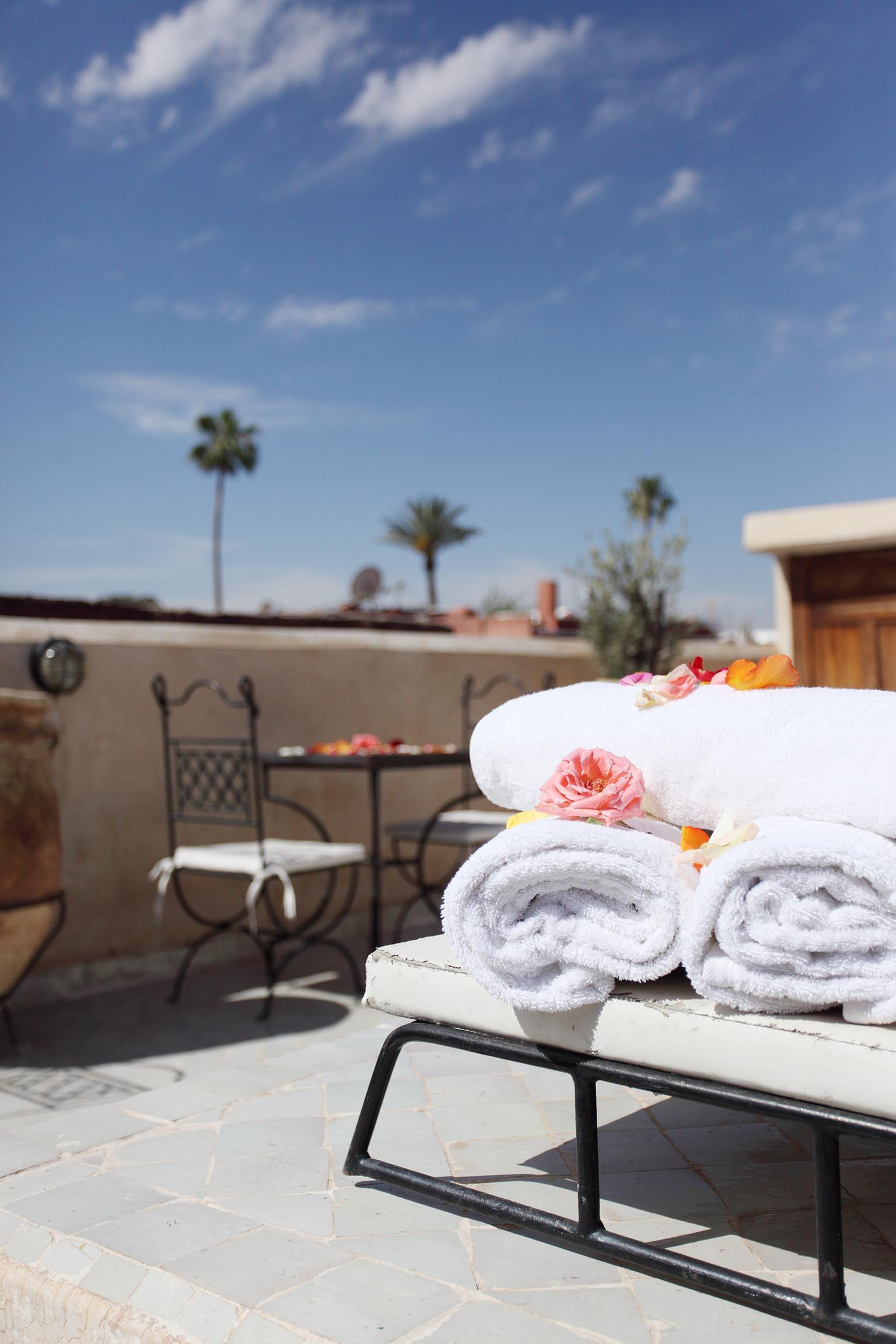 Riad White Flowers Marrakesh Eksteriør billede