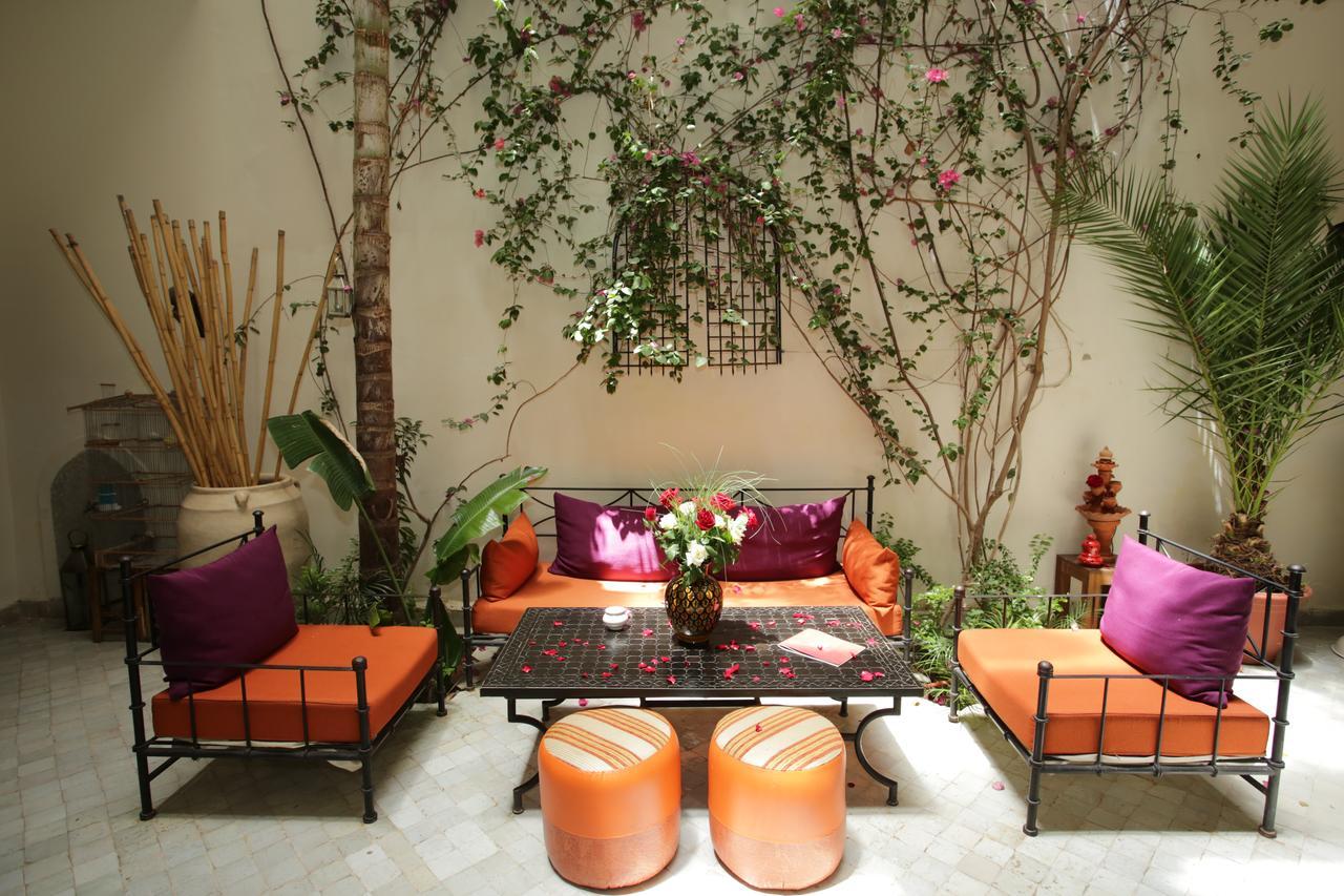 Riad White Flowers Marrakesh Eksteriør billede